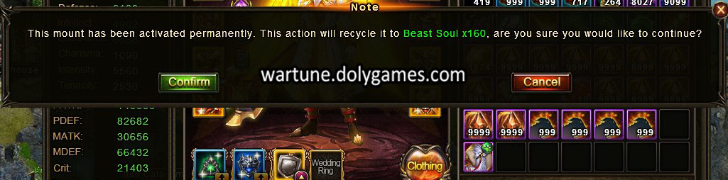 recycling mount cards for beast souls 4