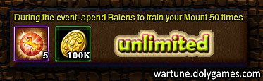 Wartune Events 30 September 2015 - mount training balens 2