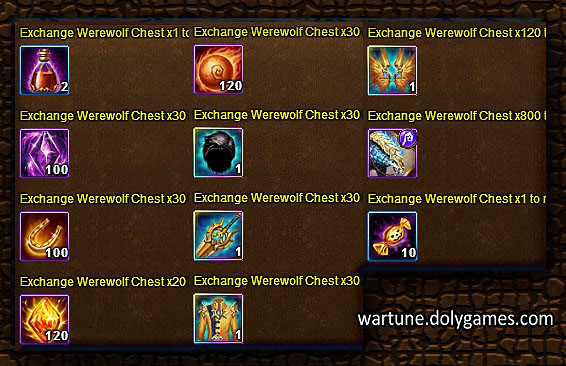Wartune Events 30 September 2015 - werewolf exch 1