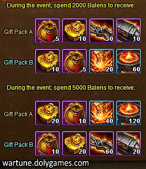 Wartune Events 15 October 2015 - epic spender 1