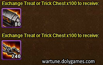 Wartune Events 15 October 2015 - holy forge exchange