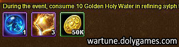 Wartune Events 21 October 2015 - Holy Water