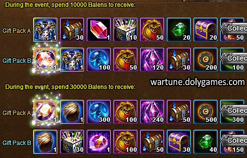 Wartune Events 21 October 2015 - epic spender 2