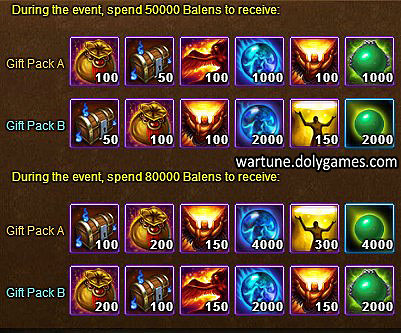 Wartune Events 25 October - sylph enchant spender