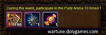 Wartune Events 7 October 2015 - Team Arena