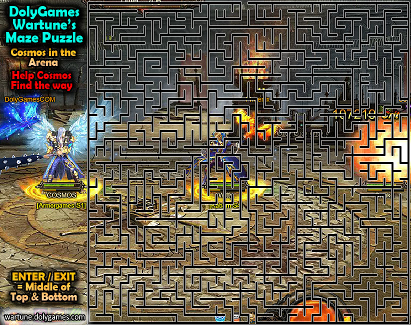 Maze Puzzle - Cosmos in the Arena