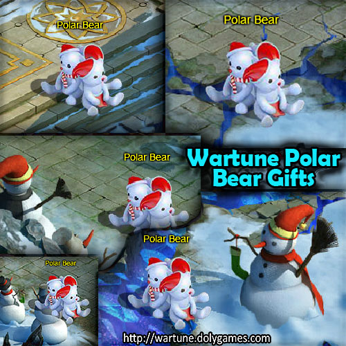 Polar Bear Pile of Gifts Wartune