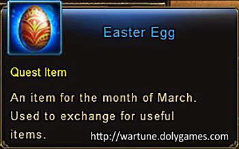 Easter Egg item description Wartune