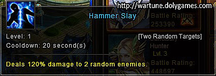 Frost Dwarf skill Ice Hammer Slay