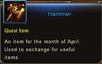 Hammer item Wartune