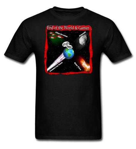 End of World Gamer Men's T-shirt