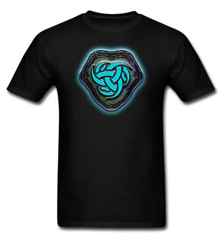 Runestone of Blue Energy Men's T-shirt