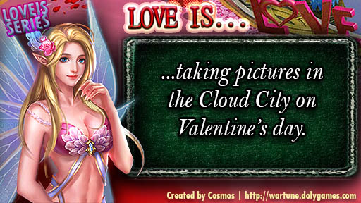 LOVE IS SERIES taking pictures in Cloud City