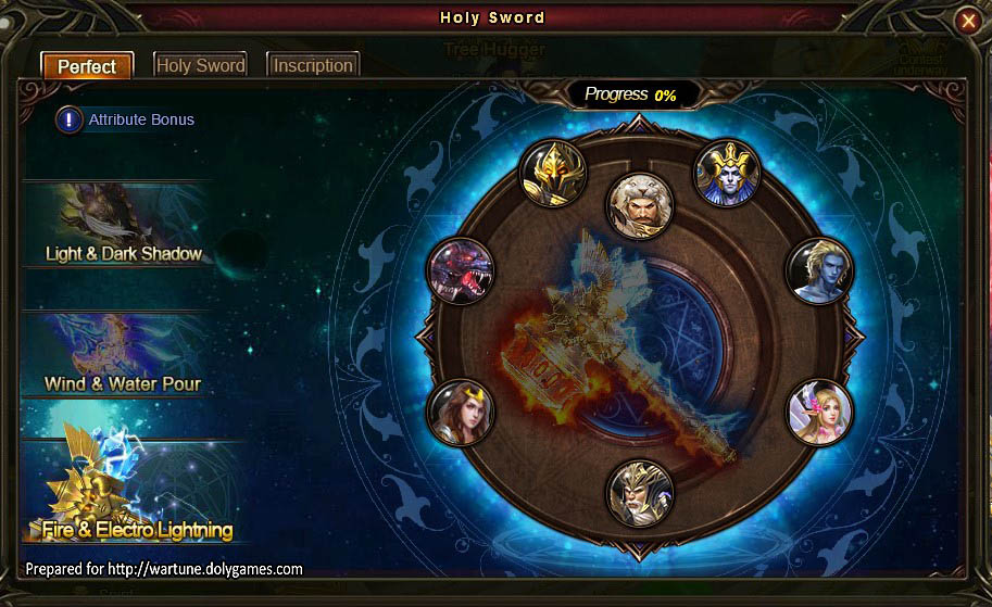 Patch 6.5 Teaser Fire & Electro Lightning window Holy Sword