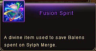 Fusion Spirit item desc Wartune