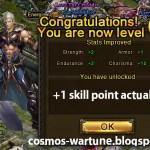 COSMOS becomes Level 62 + Gets New Clothing from Egg Event