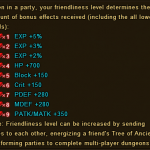 Friendliness or Friendship in Wartune