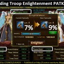 Upgrading Troop Enlightenment PATK 5 to 6