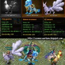 Mounts: Chicken, Blue Dragon, Fox