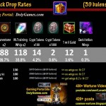 Crypt Pack Drop Rates v2