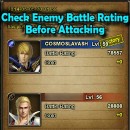 Check Enemy Battle Rating when Plundering