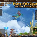 Flying in the Cloud City  on the Azure Dragon