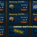 Gem and Card Pack Promotions!