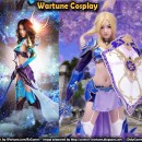 Dressed up like Wartune (Cosplay)