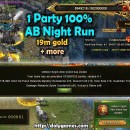 Atoll Boss Night Run 1 party 100%
