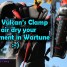 Using Vulcan’s Clamp to dry your Wartune clothing