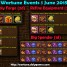 Wartune Events 1 June 2015