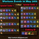 Wartune Events 16 May 2015