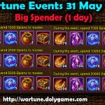 Wartune Events 31 May 2015