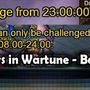 Working Hours in Wartune – Booo!