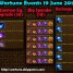 Wartune Events 19 June 2015