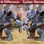 Spot 10 Differences - Cyclops Narrandera