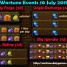 Wartune Events 10 July 2015