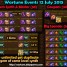 Wartune Events 12 July 2015