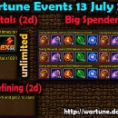 Wartune Events 13 July 2015