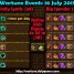 Wartune Events 16 July 2015