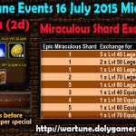 Wartune Events 16 July 2015 Mid-Day