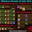 Wartune Events 19 July 2015