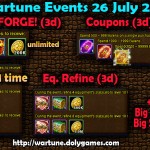 Wartune Events 26 July 2015