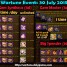 Wartune Events 30 July 2015