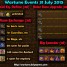 Wartune Events 31 July 2015