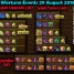 Wartune Events 29 August 2015