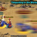 Gas while Teleporting in Wartune Wilds