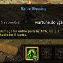 Battle Blessing Analysis in Wartune Bounty Targets