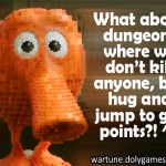 Q bert pixels wartune funny pic