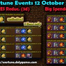 Wartune Events 12 October 2015